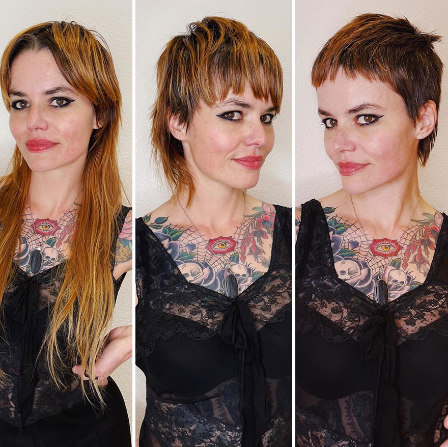 This Hairdresser Manages To Make Her Clients Look Brighter After A Haircut