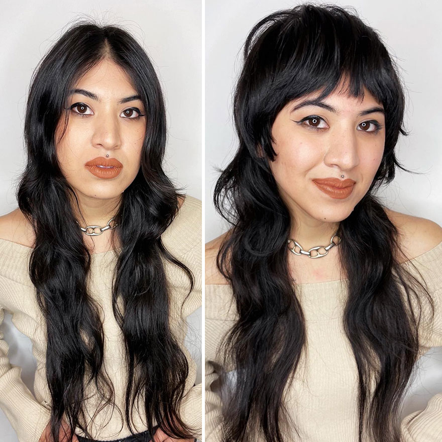 This Hairdresser Manages To Make Her Clients Look Brighter After A Haircut