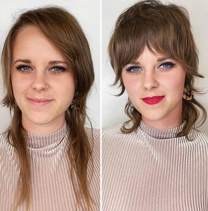 This Hairstylist Shows How A Good Haircut Transforms People And These 30 Pics Prove It