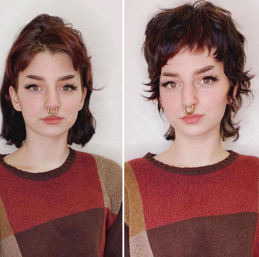 This Hairdresser Manages To Make Her Clients Look Brighter After A Haircut