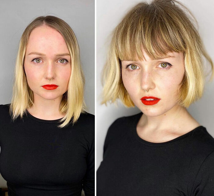This Hairstylist Shows How A Good Haircut Transforms People And These 30 Pics Prove It