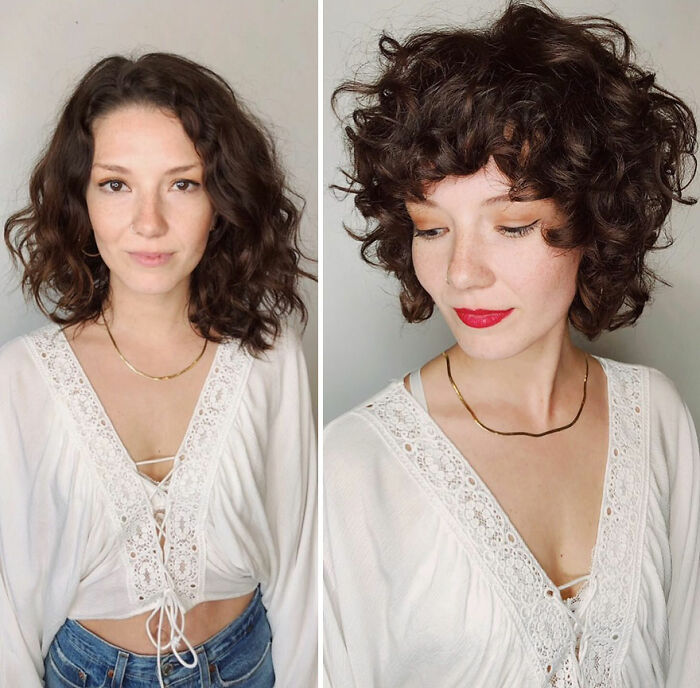This Hairstylist Shows How A Good Haircut Transforms People And These 30 Pics Prove It