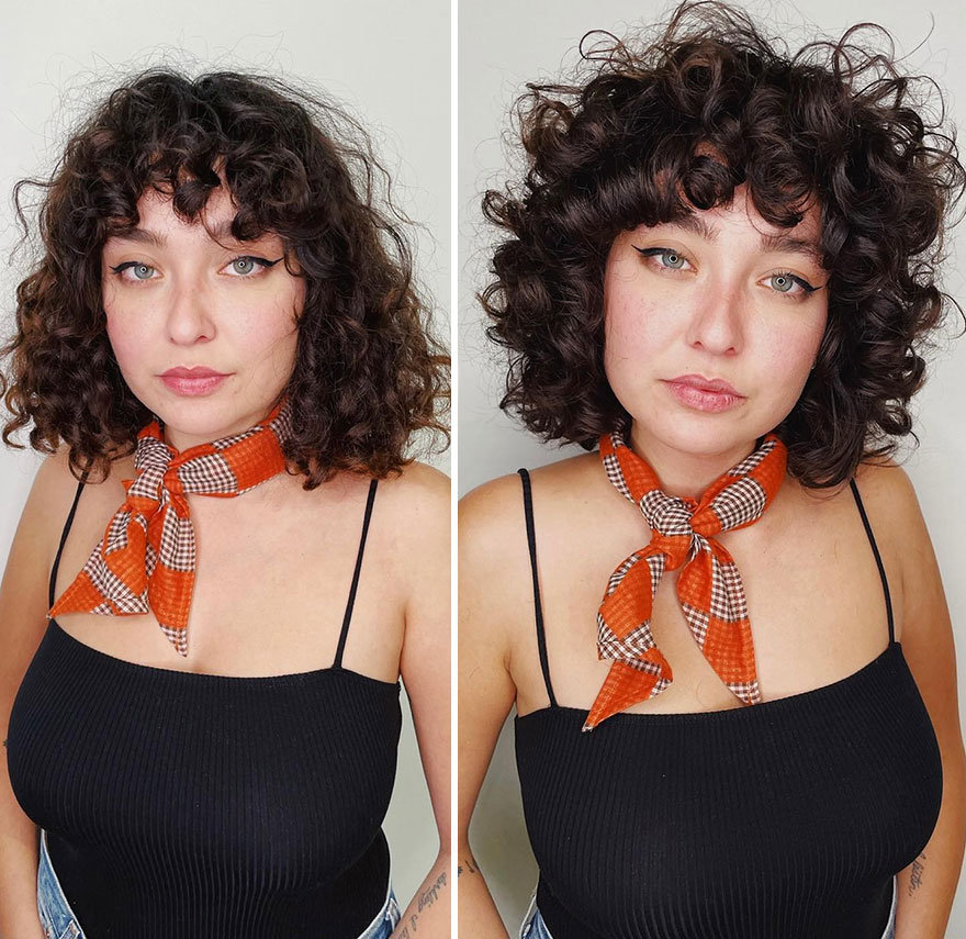 This Hairdresser Manages To Make Her Clients Look Brighter After A Haircut