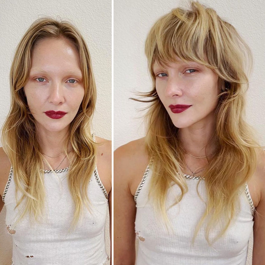 This Hairdresser Manages To Make Her Clients Look Brighter After A Haircut