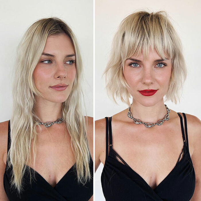 This Hairstylist Shows How A Good Haircut Transforms People And These 30 Pics Prove It