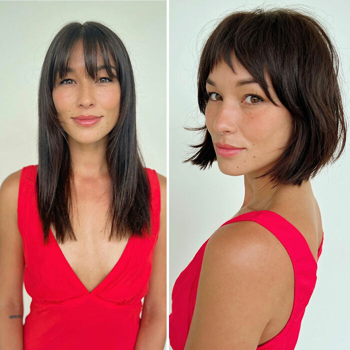 This Hairstylist Shows How A Good Haircut Transforms People And These 30 Pics Prove It