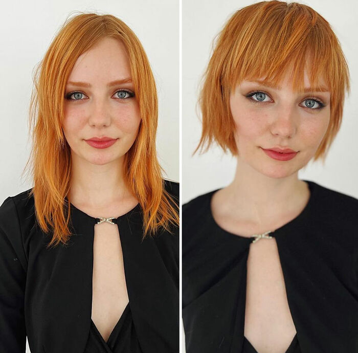 This Hairstylist Shows How A Good Haircut Transforms People And These 30 Pics Prove It