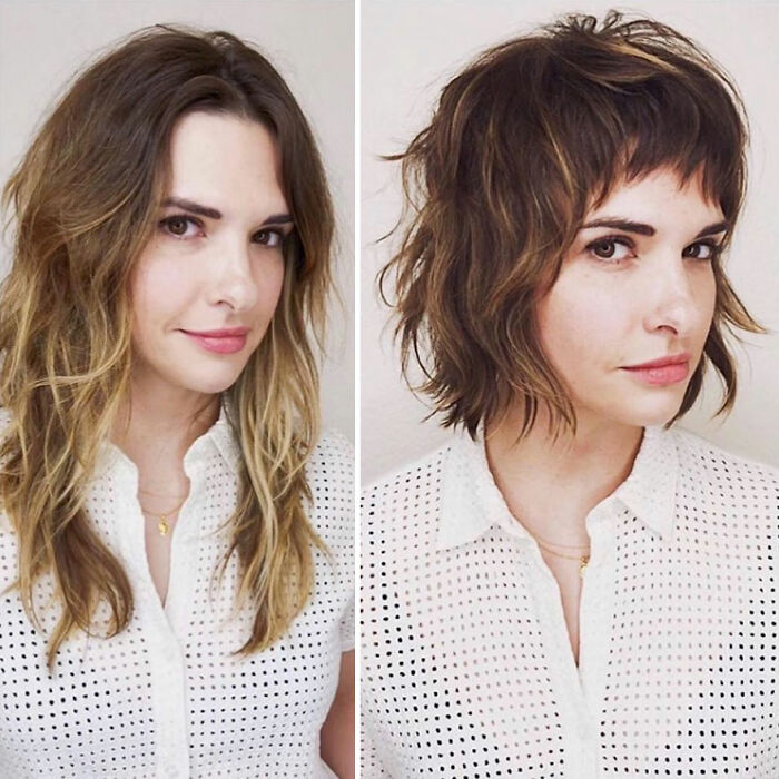 This Hairstylist Shows How A Good Haircut Transforms People And These 30 Pics Prove It