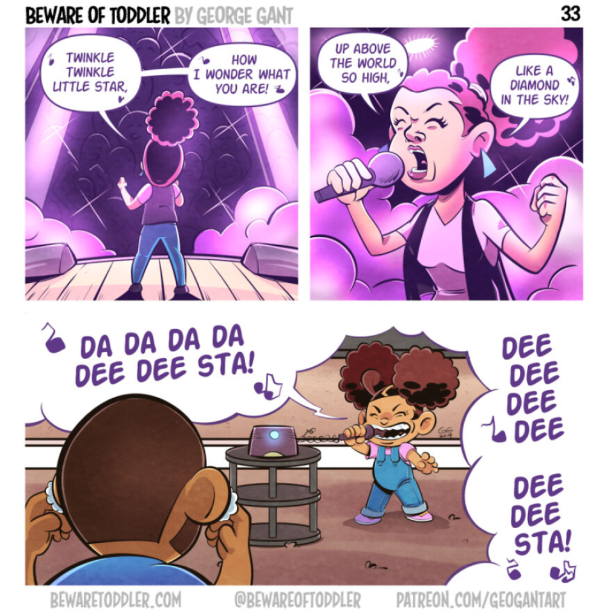 Toddlerhood: I Drew 32 Comics About Daily Life As A Stay-At-Home Dad To A Two-Year-Old