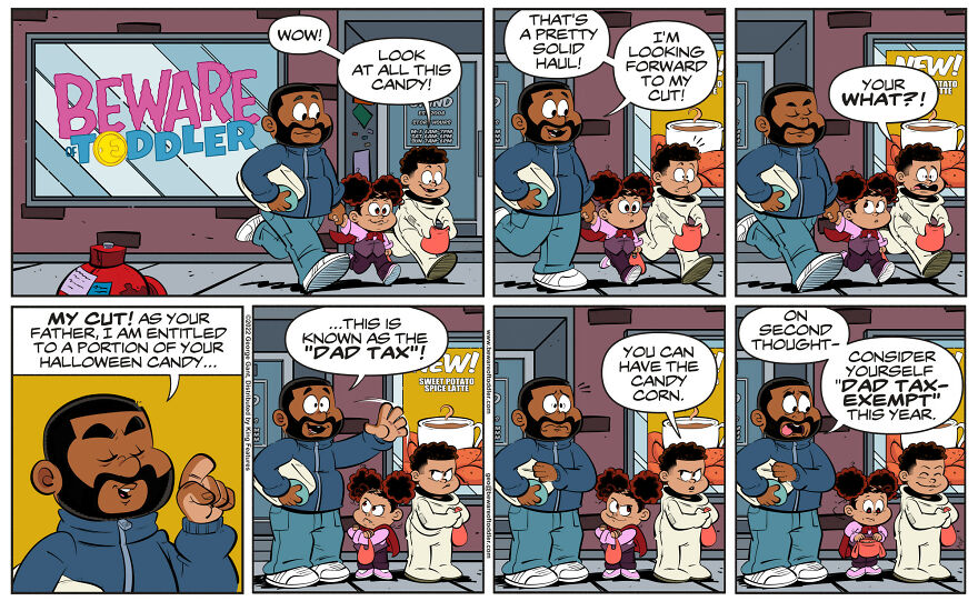 Toddlerhood: I Drew 32 Comics About Daily Life As A Stay-At-Home Dad To A Two-Year-Old