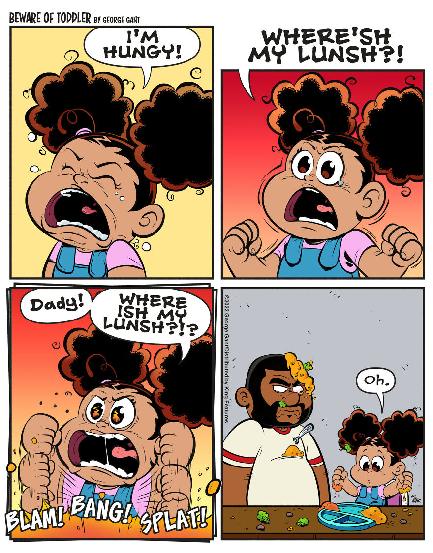 Toddlerhood: I Drew 32 Comics About Daily Life As A Stay-At-Home Dad To A Two-Year-Old