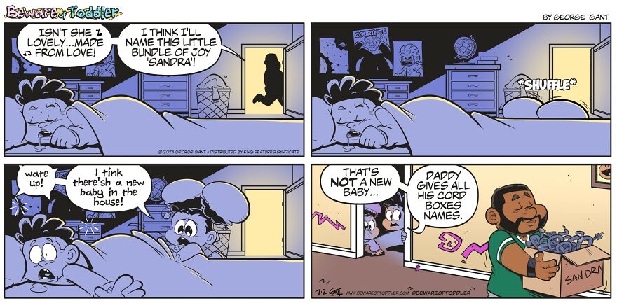 Toddlerhood: I Drew 32 Comics About Daily Life As A Stay-At-Home Dad To A Two-Year-Old