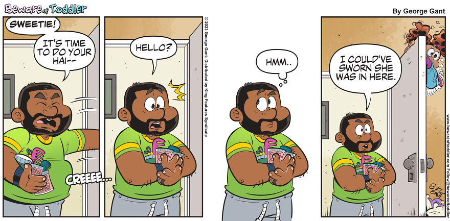 Toddlerhood: I Drew 32 Comics About Daily Life As A Stay-At-Home Dad To A Two-Year-Old