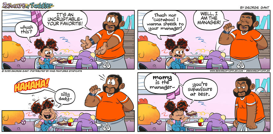 Toddlerhood: I Drew 32 Comics About Daily Life As A Stay-At-Home Dad To A Two-Year-Old