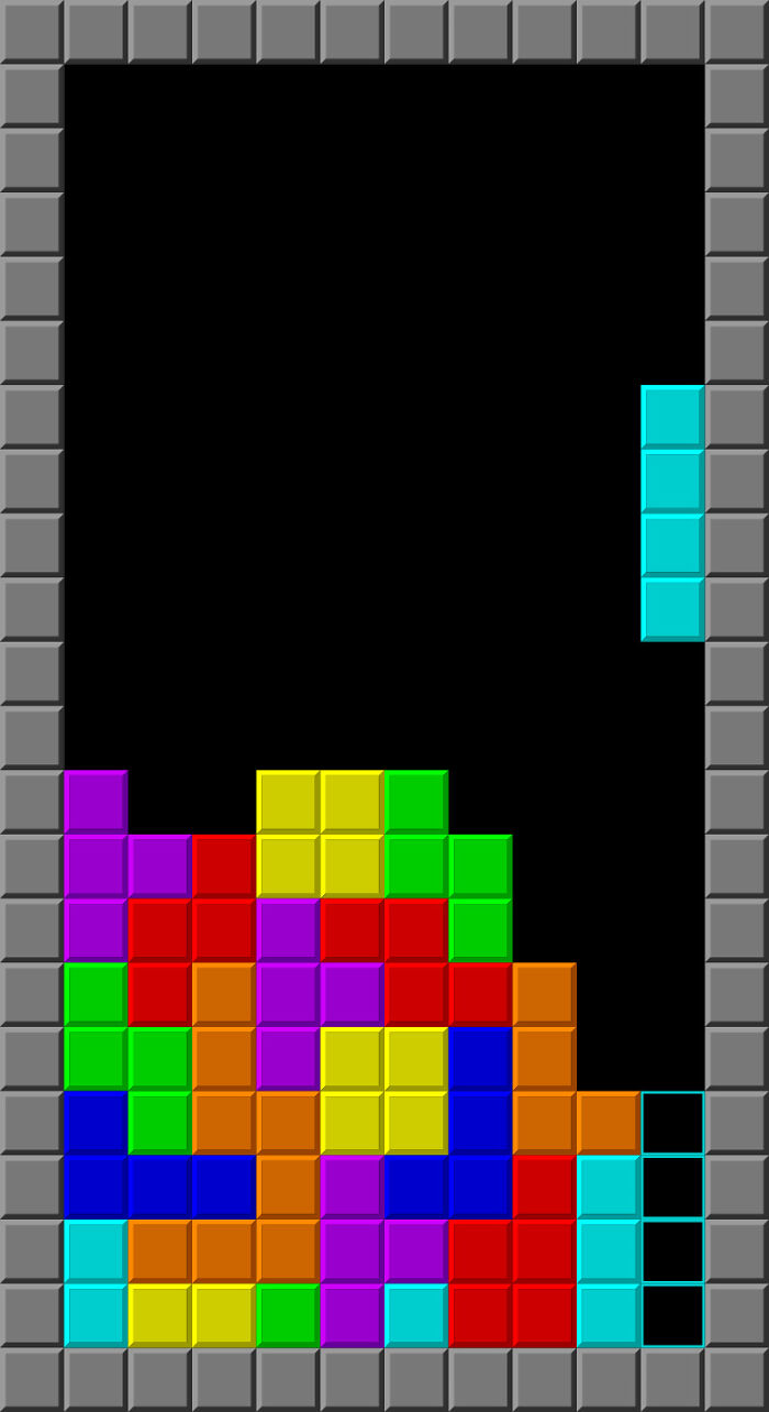 Tetris gameplay 