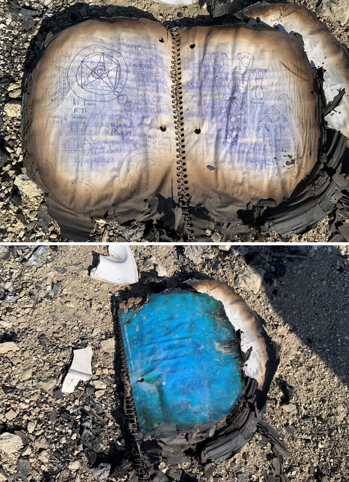 I Found A Notebook At A Burnt-Down House In The Desert