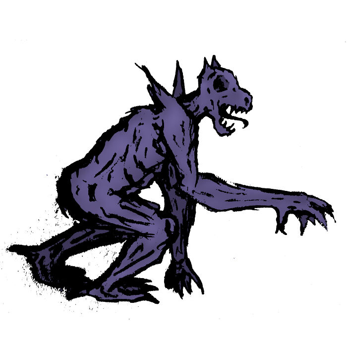 A Monster I Drew A Long Time Back