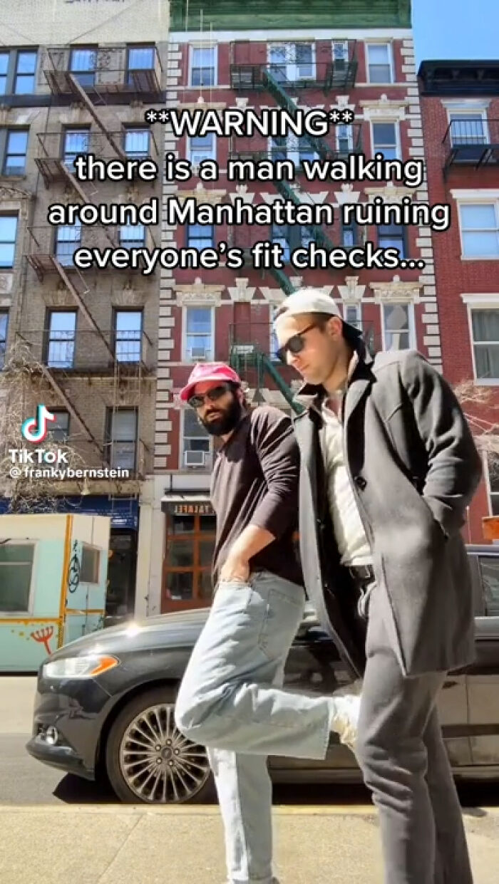 This Guy Owns The Sidewalk