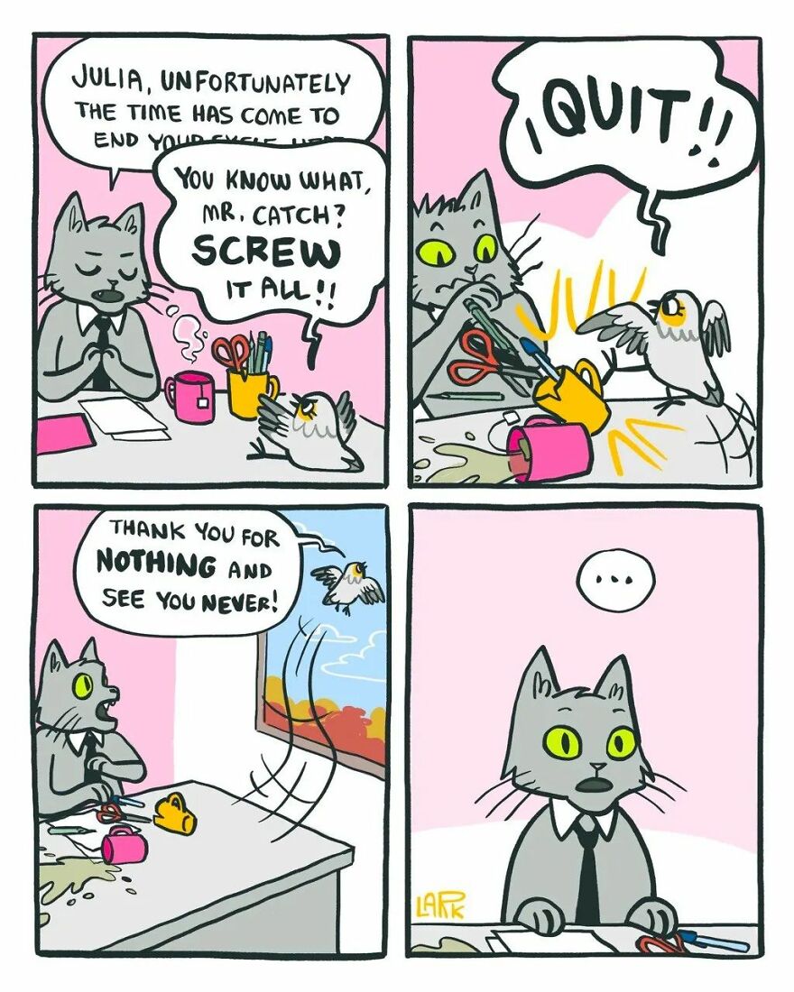 I quit!