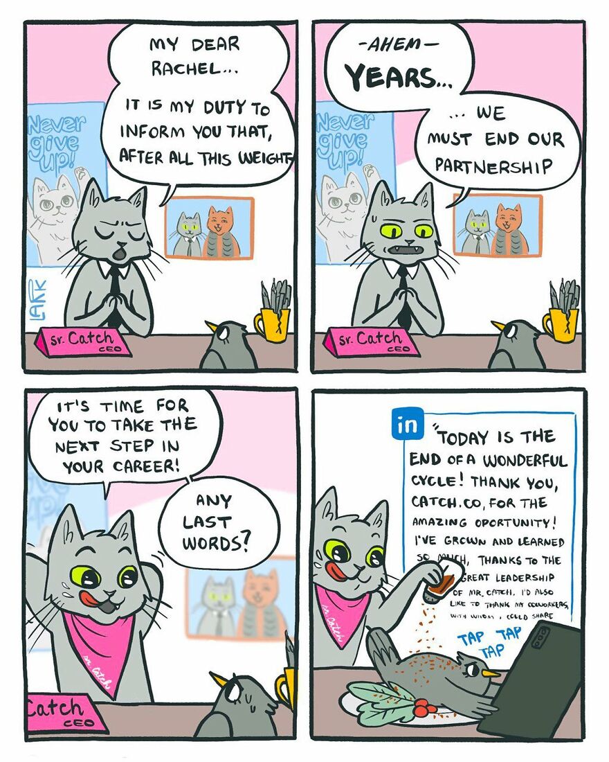 The last day of employement