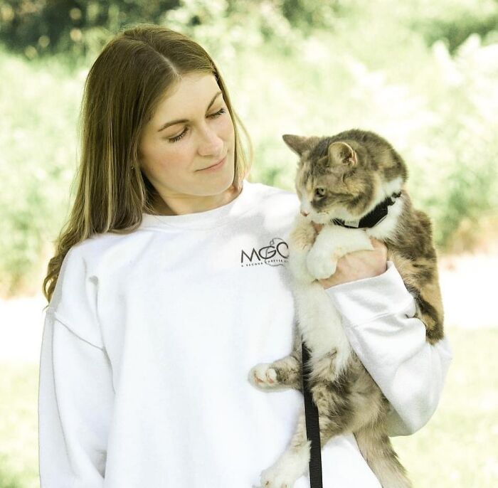 Angela Rafuse Is A Founder Of &lsquo;My Grandfather&rsquo;s Cat Charity&rsquo;, Helping Seniors To Rehome Their Pets