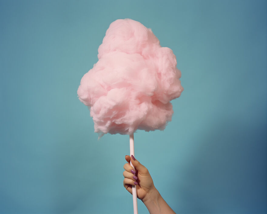 An Artificial Visit To The Cotton Candy Factory, 1967 (Ai-Art)