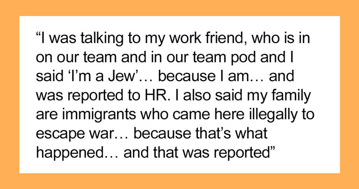 Employees Discuss Their Cultures, One Coworker Constantly Gets Offended, Reports Everything To HR