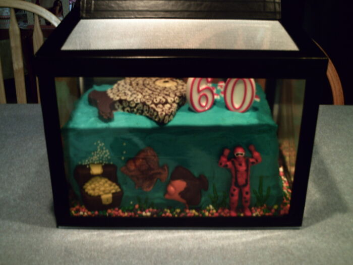 Fish Tank Cake
