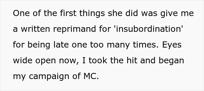 Person Sticks To Schedule After Being Reprimanded For Being Late, Company Has To Hire 3 New People