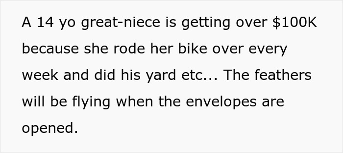 "$2,000 For Every Day Visit": Woman Expects Backlash After She Cleverly Divides Dad&rsquo;s Inheritance