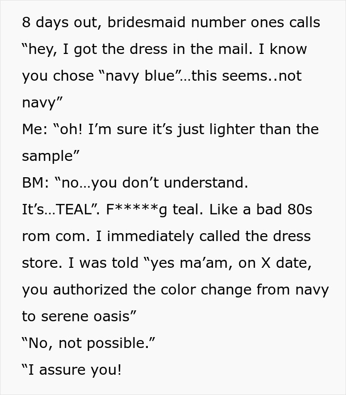 MIL Uses The Fact She Has The Same Name As The Bride To Make Major Changes To The Wedding