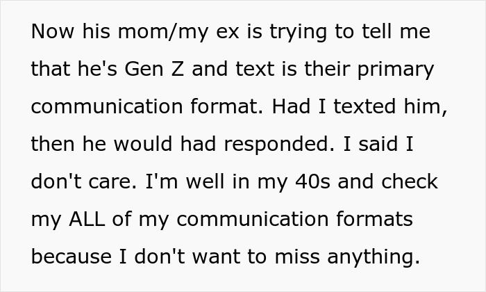 “AITA For Telling My Son That He's Not Coming On Vacation Because He Didn't Check His Emails?” “AITA For Telling My Son That He's Not Coming On Vacation Because He Didn't Check His Emails?”