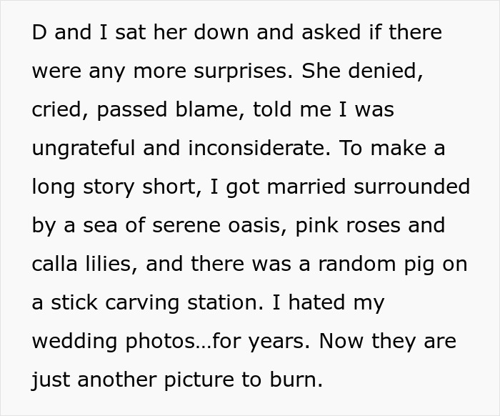 MIL Uses The Fact She Has The Same Name As The Bride To Make Major Changes To The Wedding