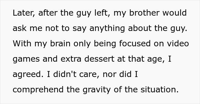 Man Finds Out His Parents Have Been Lying About His 'Missing' Brother For Years Man Finds Out His Parents Have Been Lying About His 'Missing' Brother For Years