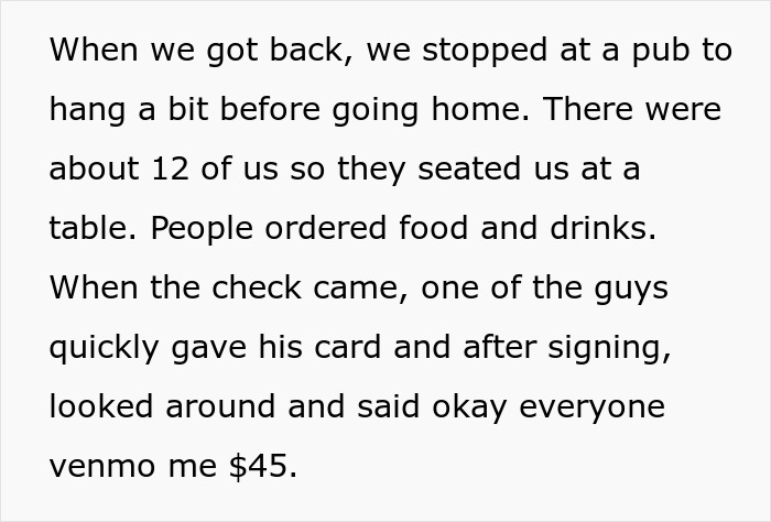 Friend Drama Ensues After Woman Refuses To Split The Bill And Pay $45 For Soda And Appetizer