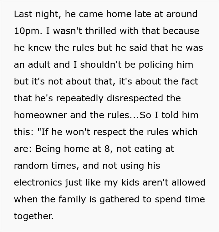 "Being Home At 8": Guy Refuses To Listen To His Sister's Husband's House Rules