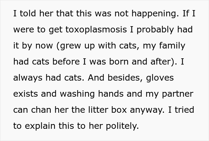 Woman Is Disappointed Friend Won&rsquo;t Get Rid Of Her Cats Now That She&rsquo;s Pregnant To Protect Her Baby