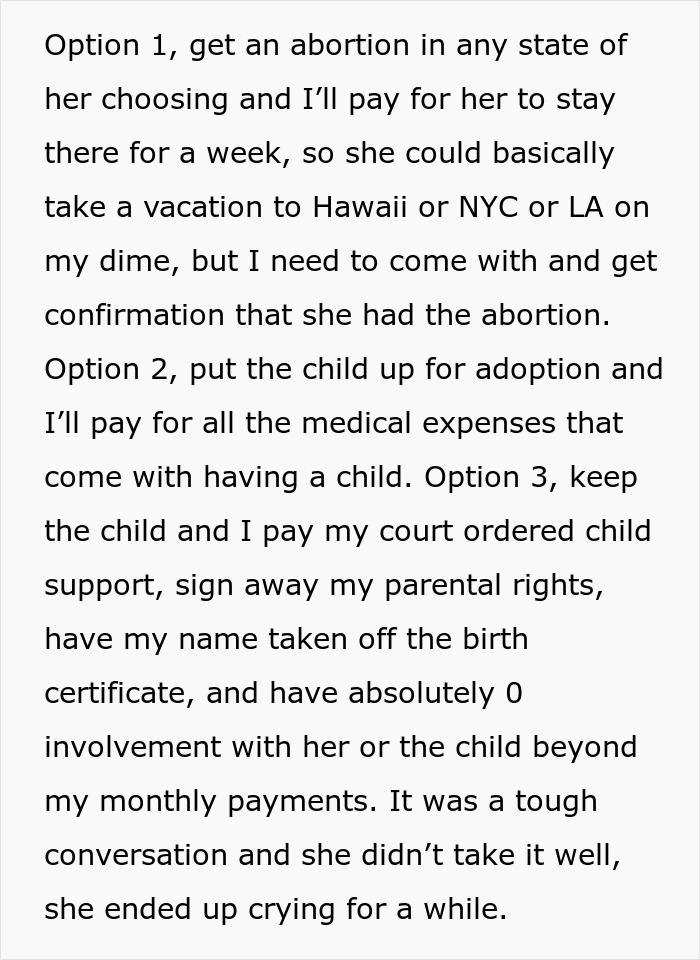 Guy Breaks Up With GF Of 3 Months Because She's Pregnant And He Doesn't Want To Be A Dad
