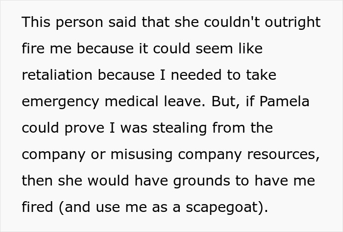 Boss Tries To Cover Up Her Failures By Throwing Employee Under The Bus, She's One Step Ahead Boss Tries To Cover Up Her Failures By Throwing Employee Under The Bus, She's One Step Ahead