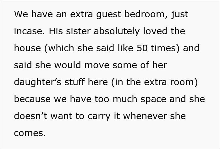 Woman Is Shocked When SIL Starts Moving Her Stuff Into Their Guest Bedroom, Kicks Her Out Woman Is Shocked When SIL Starts Moving Her Stuff Into Their Guest Bedroom, Kicks Her Out