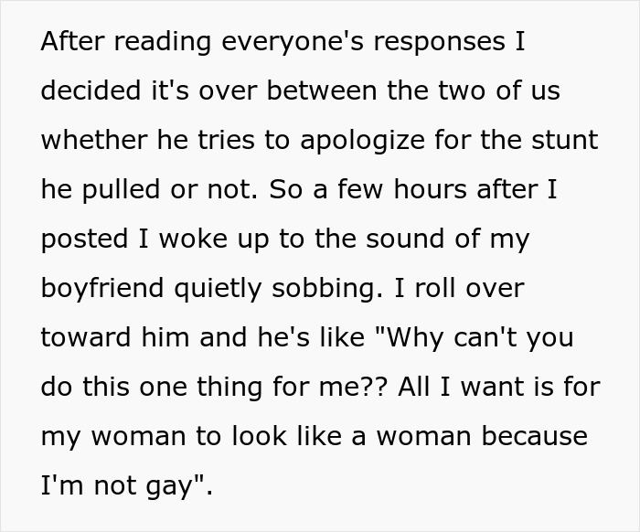 Man &ldquo;Sick To His Stomach&rdquo; After GF Changes Out Of Lingerie To Sleep In Comfy PJ&rsquo;s