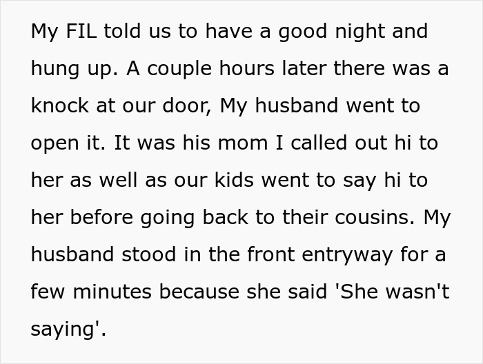 MIL Refuses To Apologize For Barging In Unannounced And Demanding Attention From Busy DIL MIL Refuses To Apologize For Barging In Unannounced And Demanding Attention From Busy DIL