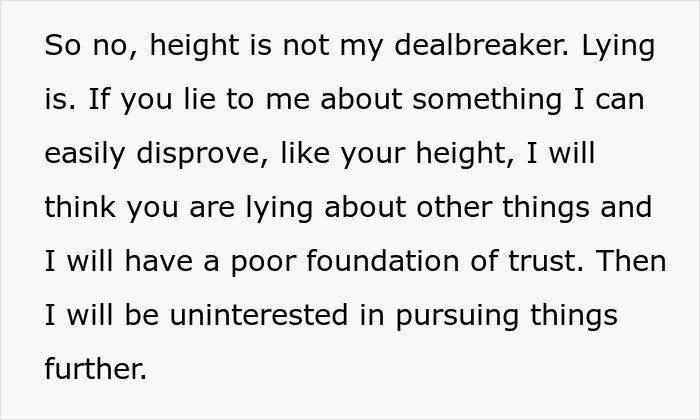 Woman Towers Over Dates After They Lie About Their Height, Throw Fits As She Refuses Second Date