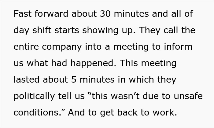 Boss Tries To Brush Off Death On The Job, Workers Retaliate