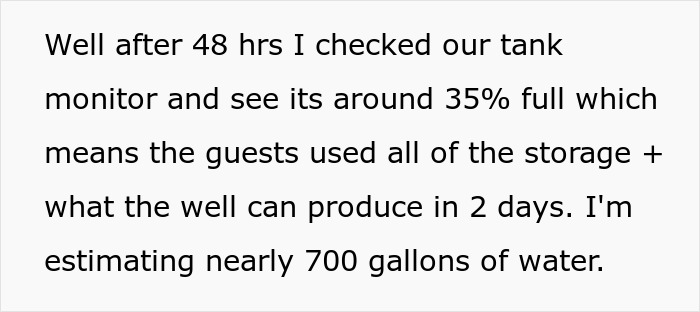 5-Person Family Goes Through 700 Gallons Of Water In 2 Days, Airbnb Owner Goes To Investigate