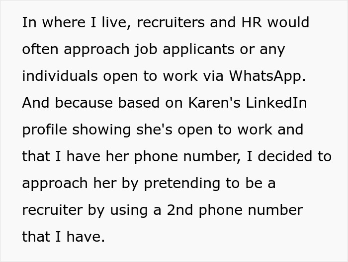 'Karen' Interviewing For A New Job Gets Told Background Check Revealed She's A Bully