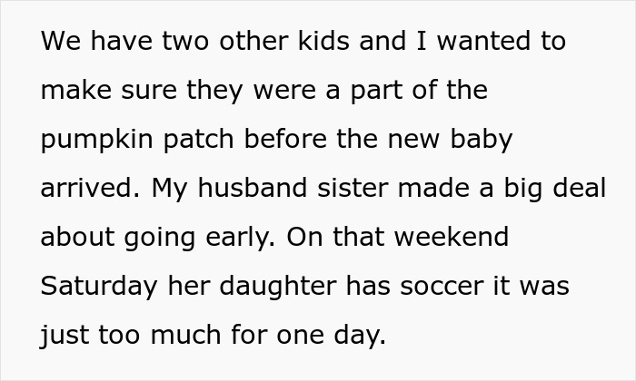“It's Her Tradition”: MIL Blows Up At Son And His Wife Over Pumpkin Patch Betrayal “It's Her Tradition”: MIL Blows Up At Son And His Wife Over Pumpkin Patch Betrayal