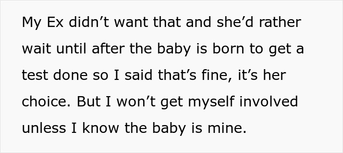 Man Refuses To Support Pregnant Ex Until She Does A Paternity Test, Gets Support Online