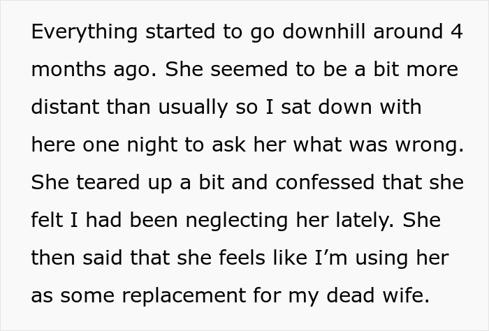 Man Breaks Up With GF After His Suspicions Of Her Copying His Dead Wife Can't Be Denied Anymore