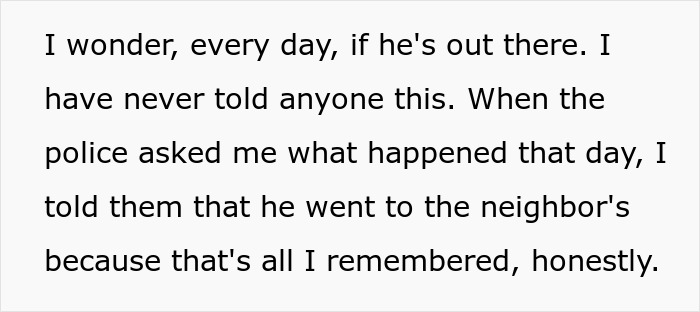 Man Finds Out His Parents Have Been Lying About His 'Missing' Brother For Years Man Finds Out His Parents Have Been Lying About His 'Missing' Brother For Years